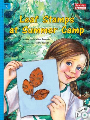 cover image of Leaf Stamps at Summer Camp
